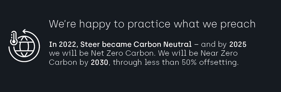 Steer is Carbon Neutral